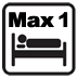 Max bedroom need 1